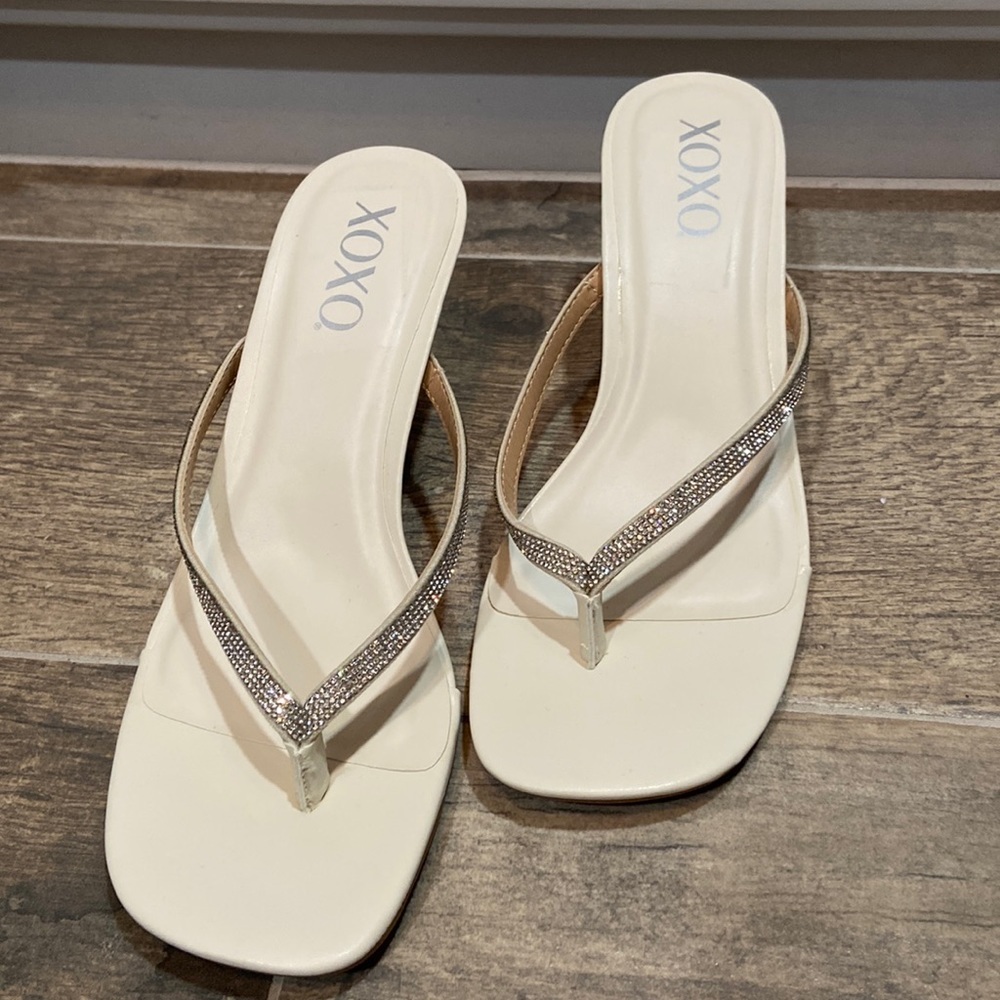 Rhinestone sandals